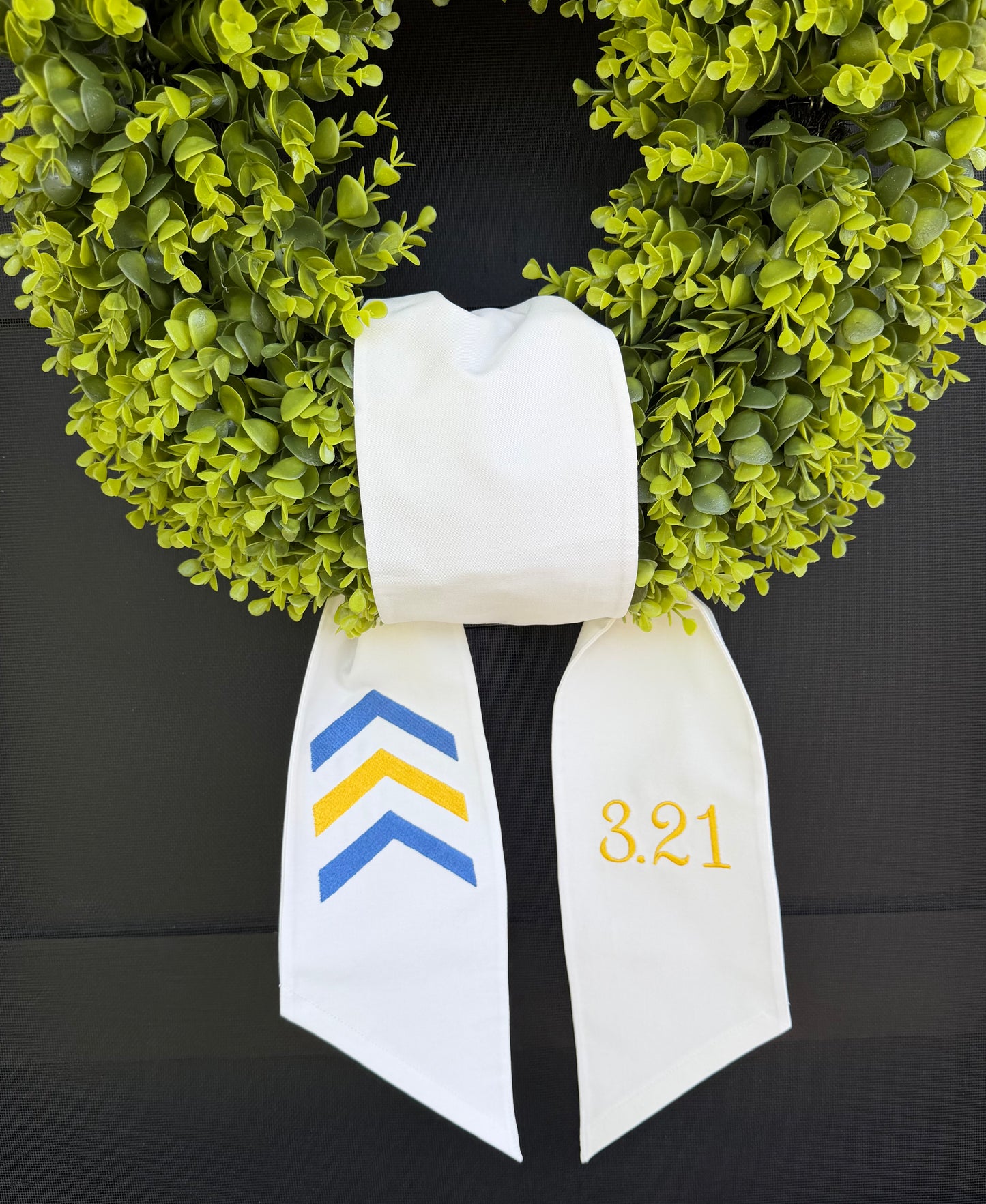 Down Syndrome Advocacy Wreath Sash