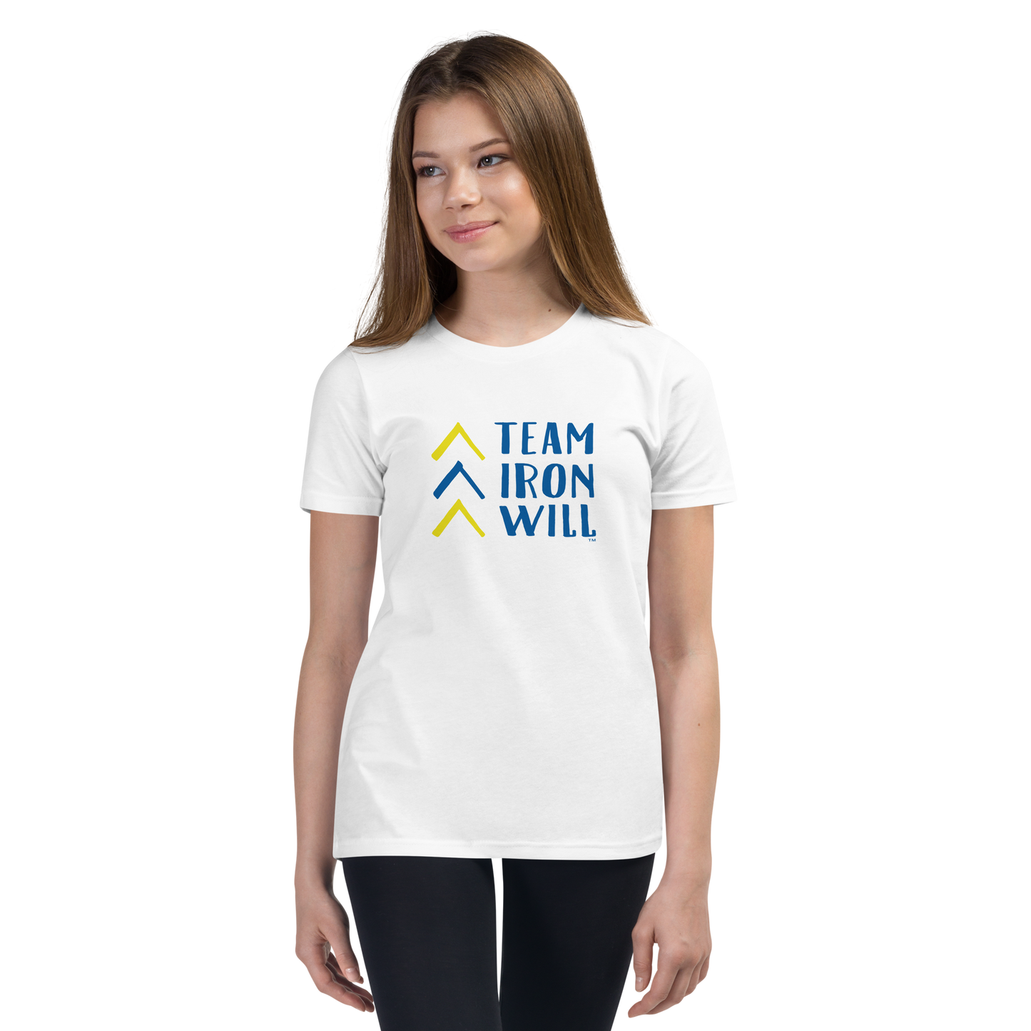 "Team Iron Will" Youth Short Sleeve T-Shirt (Block Art - Color)